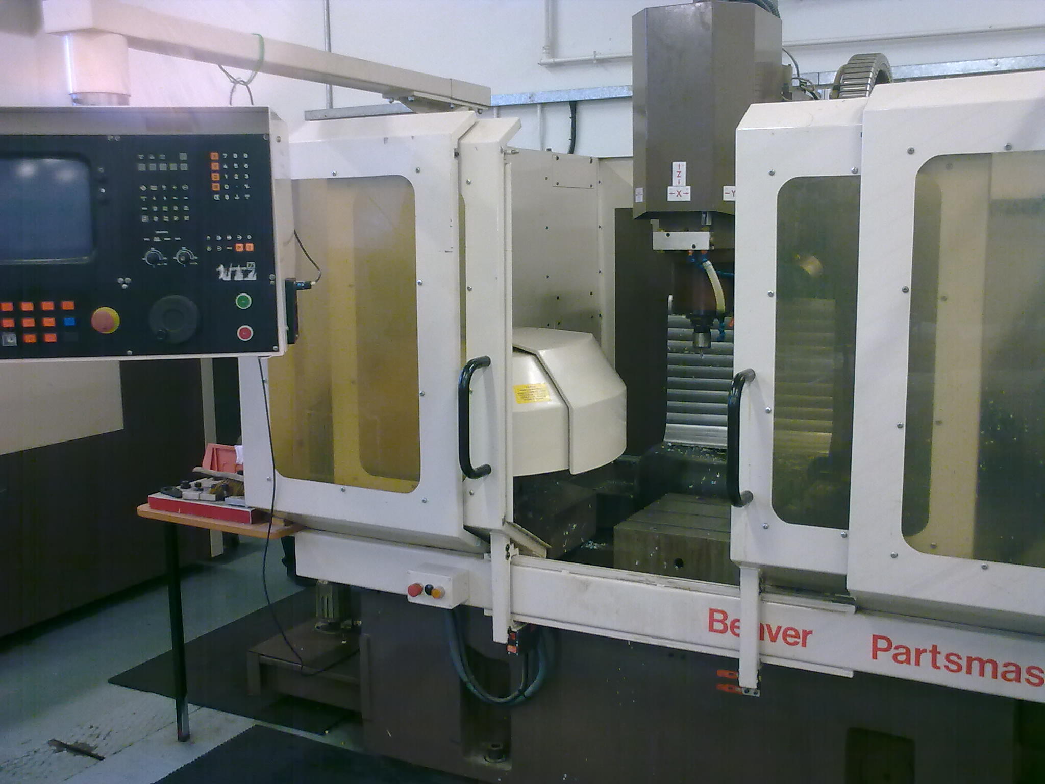 beaver partsmaster cnc machining centre